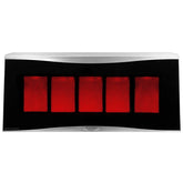 5-Burner Radiant Platinum Patio Heater